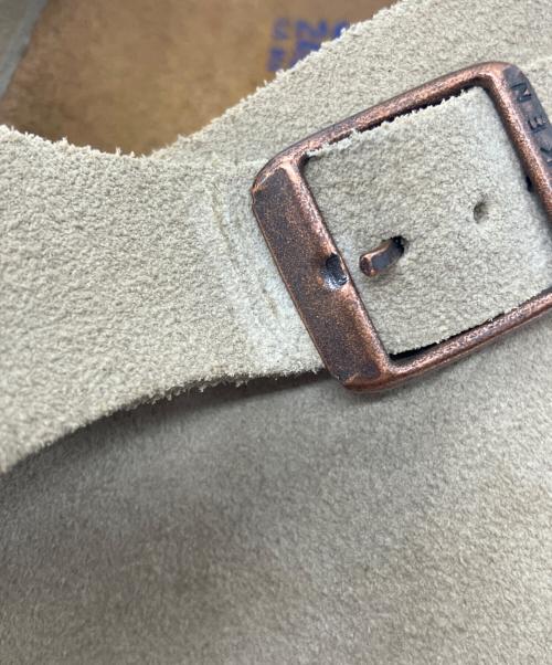 BIRKENSTOCK（ビルケンシュトック）BIRKENSTOCK (ビルケンシュトック) スエードサンダル ベージュ サイズ:24.0cmの古着・服飾アイテム