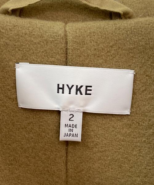 HYKE（ハイク）HYKE (ハイク) ダッフルコート ブラウン サイズ:2の古着・服飾アイテム