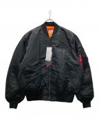 SOPH.×ALPHAソフ×アルファ）の古着「GRAFFITI MA-1/WILD BUNCH 40TH ANNIVERSARY」｜ブラック