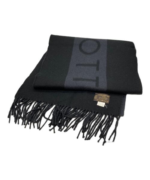 LOUIS VUITTON（ルイ ヴィトン）LOUIS VUITTON (ルイ ヴィトン) カシミヤストール　エシャルプ・バローダ　M71291 ブラックの古着・服飾アイテム