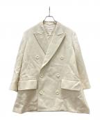 THE RERACSザ リラクス）の古着「ダブルジャケットコート」｜ホワイト