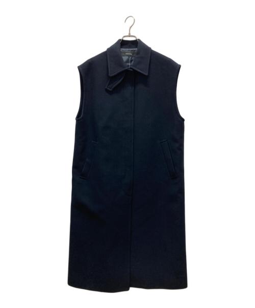 JOURNAL STANDARD（ジャーナルスタンダード）JOURNAL STANDARD (ジャーナルスタンダード) エクストラファインウールメルトンロングジレ ネイビー サイズ:Freeの古着・服飾アイテム