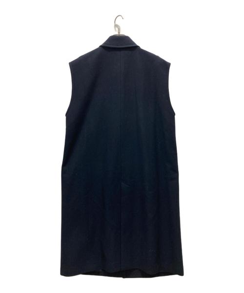 JOURNAL STANDARD（ジャーナルスタンダード）JOURNAL STANDARD (ジャーナルスタンダード) エクストラファインウールメルトンロングジレ ネイビー サイズ:Freeの古着・服飾アイテム