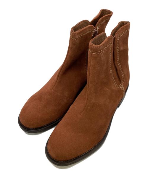 CLARKS（クラークス）CLARKS (クラークス) ショートブーツ ブラウン サイズ:39 1/2の古着・服飾アイテム