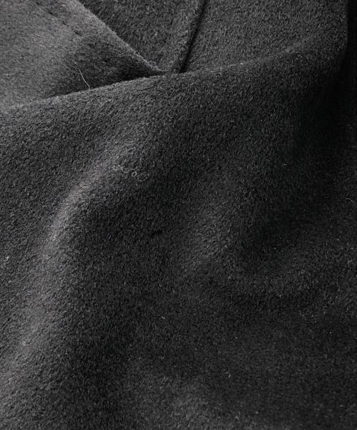 MaxMara（マックスマーラ）MaxMara (マックスマーラ) カシミヤ混ショートコート ブラック サイズ:38の古着・服飾アイテム