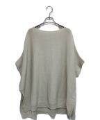 soutiencollarステンカラー）の古着「Pate de knit」｜アイボリー