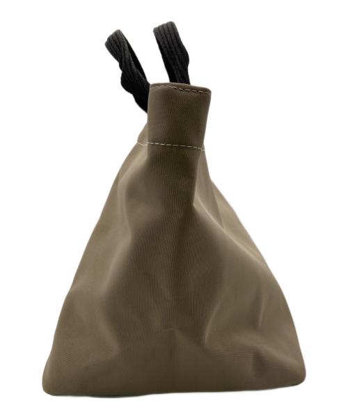 Herve Chapelier（エルベシャプリエ）Herve Chapelier (エルベシャプリエ) 舟形ハンドバッグ ベージュの古着・服飾アイテム