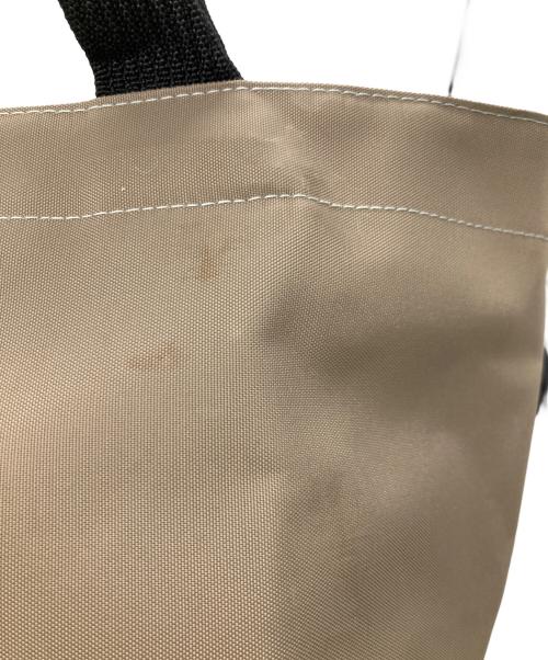 Herve Chapelier（エルベシャプリエ）Herve Chapelier (エルベシャプリエ) 舟形ハンドバッグ ベージュの古着・服飾アイテム