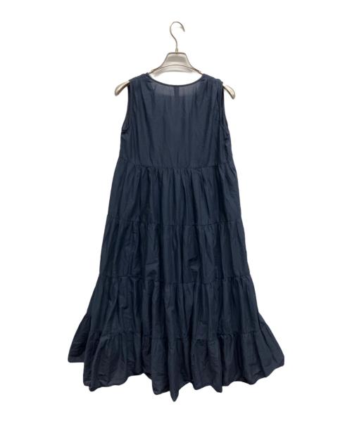 merlette（マーレット）merlette (マーレット) Ron Herman (ロンハーマン) ティアードボリュームワンピース ネイビー サイズ:XSの古着・服飾アイテム