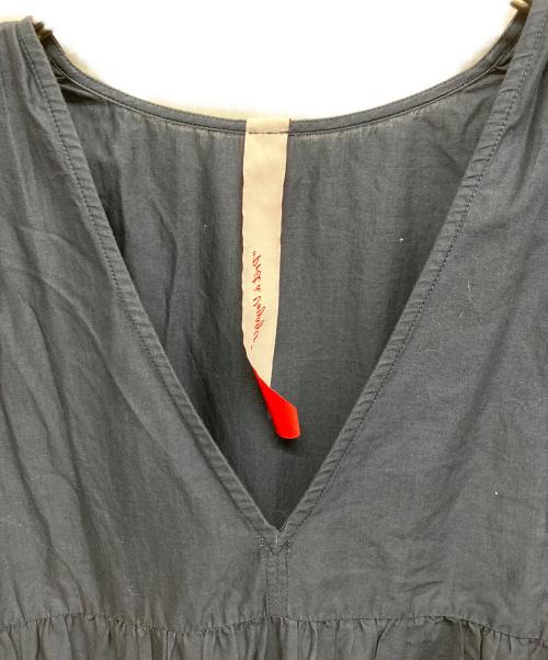 merlette（マーレット）merlette (マーレット) Ron Herman (ロンハーマン) ティアードボリュームワンピース ネイビー サイズ:XSの古着・服飾アイテム