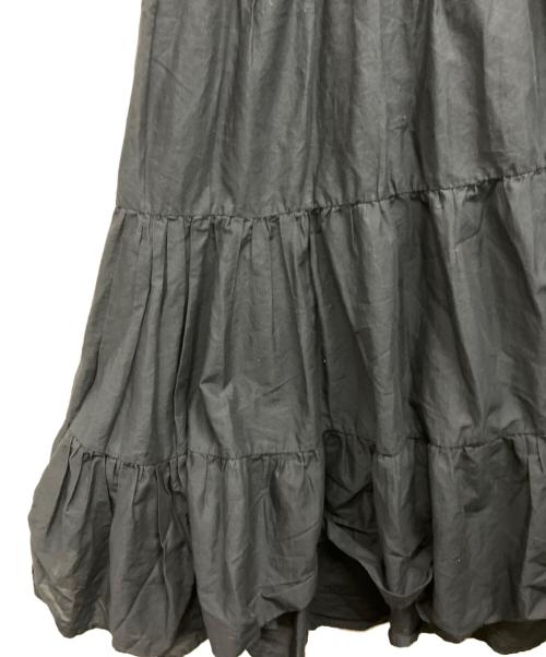 merlette（マーレット）merlette (マーレット) Ron Herman (ロンハーマン) ティアードボリュームワンピース ネイビー サイズ:XSの古着・服飾アイテム