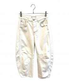 WE THE FREE（ウィーザフリー）の古着「GOOD LUCK ミッドライズバレル」｜ミルク