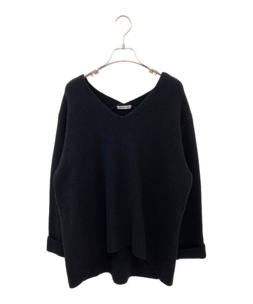 EVERYDAY I LIKE.（エヴリデイ アイ ライク）EVERYDAY I LIKE. (エヴリデイ アイ ライク) Lia Vネック Sweater ブラック サイズ:-の古着・服飾アイテム