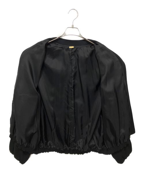 MUSE de Deuxieme Classe（ミューズ ドゥーズィエム クラス）MUSE de Deuxieme Classe (ミューズ ドゥーズィエム クラス) Light ダブルクロスブルゾン ブラック サイズ:SIZE FREEの古着・服飾アイテム