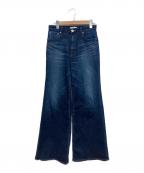 moussyマウジー）の古着「ADVANCED LONG LEG フレア」｜ブルー