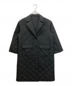 COLLAGE GALLARDAGALANTEコラージュ ガリャルダガランテ）の古着「リバーシブルキルティングコート」｜ブラック