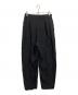 YENN (イエン) TUCK BALOON PT ブラック サイズ:38：8000円