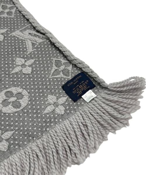 LOUIS VUITTON（ルイ ヴィトン）LOUIS VUITTON (ルイ ヴィトン) Monogram Echarpe Logomania Scarf/エシャルプ ロゴマニア グレー サイズ:-の古着・服飾アイテム