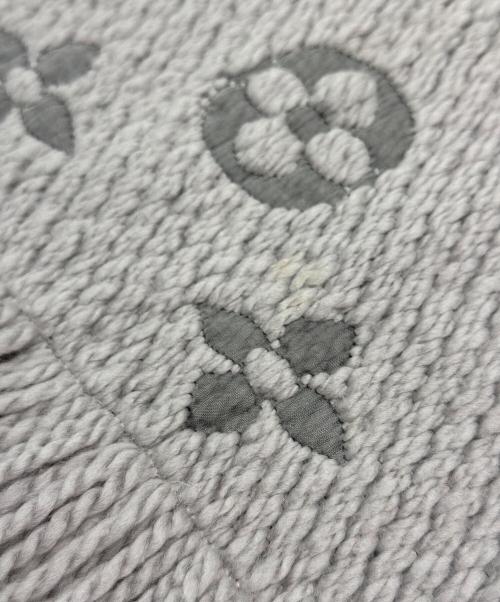 LOUIS VUITTON（ルイ ヴィトン）LOUIS VUITTON (ルイ ヴィトン) Monogram Echarpe Logomania Scarf/エシャルプ ロゴマニア グレー サイズ:-の古着・服飾アイテム