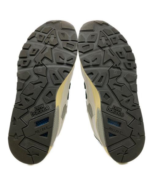 NEW BALANCE（ニューバランス）NEW BALANCE (ニューバランス) ローカットスニーカー ホワイト×グリーン サイズ:26.5cmの古着・服飾アイテム