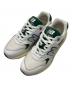 NEW BALANCE（ニューバランス）の古着「ローカットスニーカー」｜ホワイト×グリーン