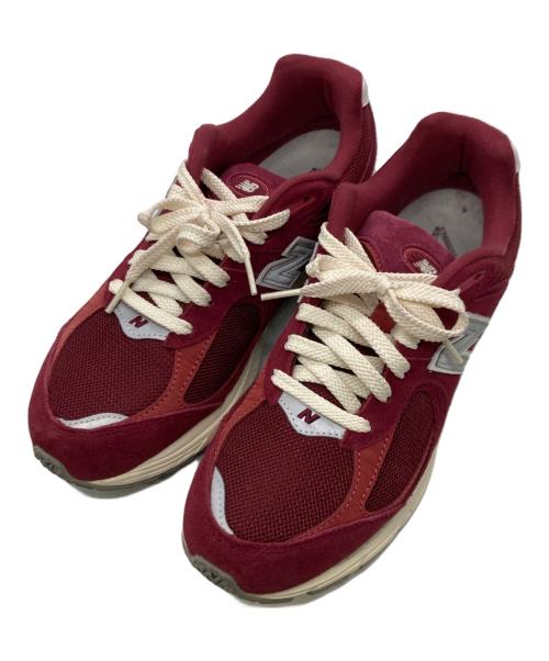 NEW BALANCE（ニューバランス）NEW BALANCE (ニューバランス) ローカットスニーカー ボルドー サイズ:26.5cmの古着・服飾アイテム