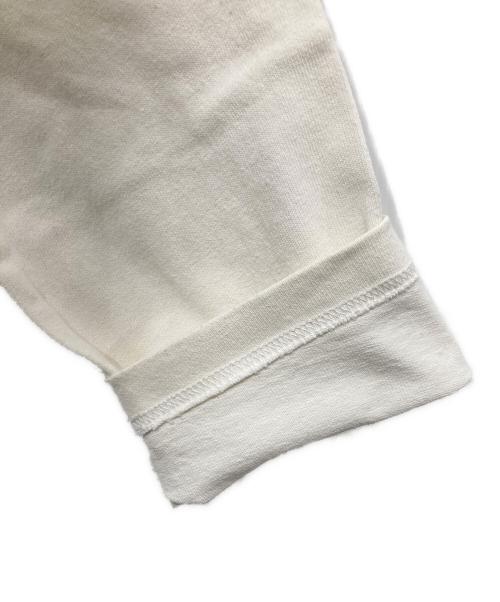 stussy（ステューシー）stussy (ステューシー) 刺繍ロングカットソー ホワイト サイズ:Lの古着・服飾アイテム