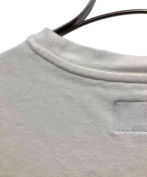 stussy（ステューシー）stussy (ステューシー) 刺繍ロングカットソー ホワイト サイズ:Lの古着・服飾アイテム