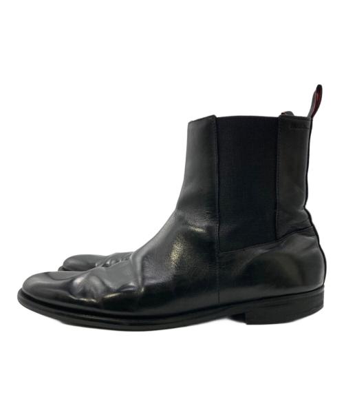 HUGO（ヒューゴ ボス）HUGO (ヒューゴ ボス) サイドゴアブーツ ブラック サイズ:42の古着・服飾アイテム