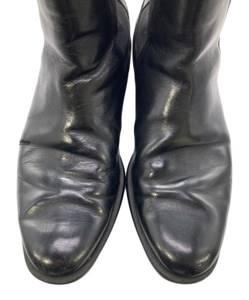 HUGO（ヒューゴ ボス）HUGO (ヒューゴ ボス) サイドゴアブーツ ブラック サイズ:42の古着・服飾アイテム