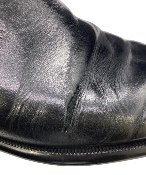 HUGO（ヒューゴ ボス）HUGO (ヒューゴ ボス) サイドゴアブーツ ブラック サイズ:42の古着・服飾アイテム