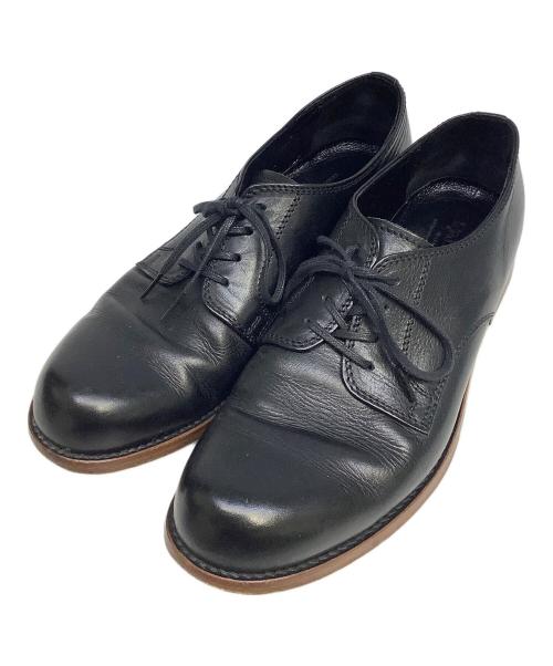PADRONE（パドローネ）PADRONE (パドローネ) DERBY PLAIN TOE SHOES ブラック サイズ:40の古着・服飾アイテム