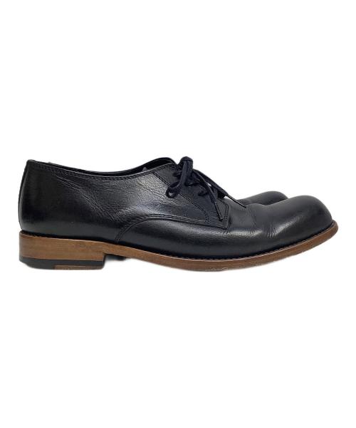 PADRONE（パドローネ）PADRONE (パドローネ) DERBY PLAIN TOE SHOES ブラック サイズ:40の古着・服飾アイテム