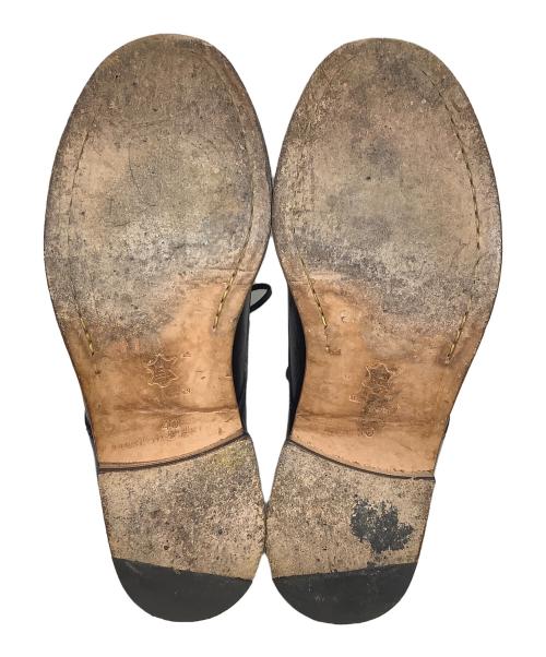 PADRONE（パドローネ）PADRONE (パドローネ) DERBY PLAIN TOE SHOES ブラック サイズ:40の古着・服飾アイテム