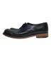 PADRONE (パドローネ) DERBY PLAIN TOE SHOES ブラック サイズ:40：8000円