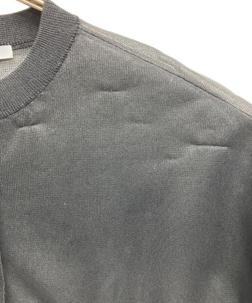 UN3D.（アンスリード）UN3D. (アンスリード) シアーニット カーディガン ブラック サイズ:Freeの古着・服飾アイテム