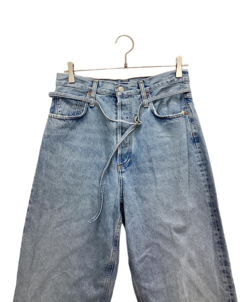 AGOLDE（エーゴールドイー）AGOLDE (エーゴールドイー) EMMI JEAN インディゴ サイズ:24の古着・服飾アイテム