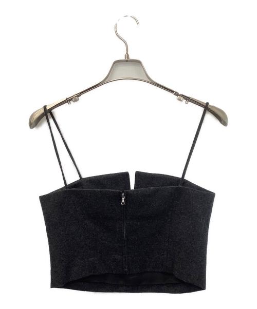 AURALEE（オーラリー）AURALEE (オーラリー) SUPER FULLING TWILL CAMISOLE グレー サイズ:1の古着・服飾アイテム