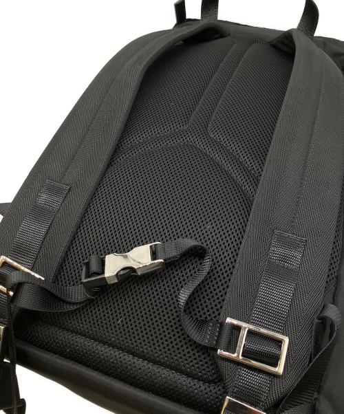 PRADA（プラダ）PRADA (プラダ) Re-Nylon x Saffiano Leather Backpack/Re-Nylon xサフィアーノレザー バックパック ブラック サイズ:-の古着・服飾アイテム