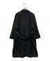 VERMEIL par iena (ヴェルメイユ パー イエナ) カシミヤ混ビーバーサイドスリットコート ブラック サイズ:38：12000円