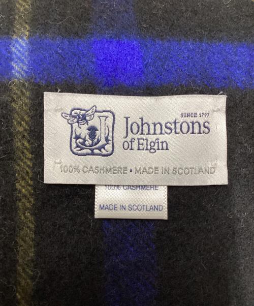 JOHNSTONS OF ELGIN（ジョンストンズオブエルガン）JOHNSTONS OF ELGIN (ジョンストンズオブエルガン) カシミヤ 大判ストール レッドの古着・服飾アイテム