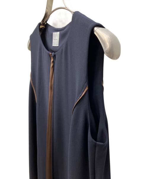 PAUL SMITH（ポールスミス）PAUL SMITH (ポールスミス) パネル ワンピース ネイビー サイズ:38の古着・服飾アイテム