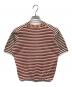 PS Paul Smith (ＰＳポールスミス) マルチボーダー ニット カーディガン ピンク サイズ:M：4000円