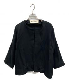 ARTS&SCIENCE（アーツアンドサイエンス）の古着「ノーカラージャケット」｜ブラック
