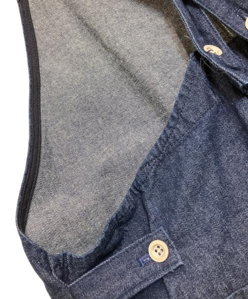 かぐれ（カグレ）かぐれ (カグレ) バッククロスデニムサロペット インディゴ サイズ:Freeの古着・服飾アイテム