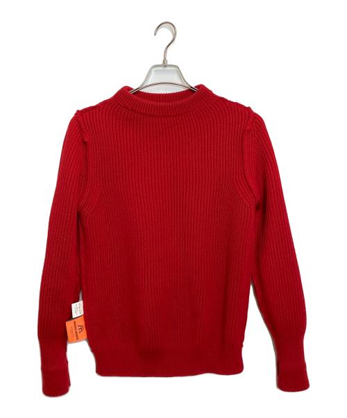 ANDERSEN-ANDERSEN（アンデルセン アンデルセン）ANDERSEN-ANDERSEN (アンデルセン アンデルセン) フィンガーホールプルオーバーニット レッド サイズ:XSの古着・服飾アイテム