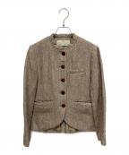nest Robeネストローブ）の古着「ツイードジャケット」｜ブラウン