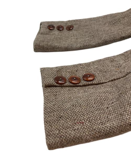 nest Robe（ネストローブ）nest Robe (ネストローブ) ツイードジャケット ブラウン サイズ:Freeの古着・服飾アイテム