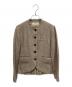 nest Robe（ネストローブ）の古着「ツイードジャケット」｜ブラウン