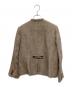 nest Robe (ネストローブ) ツイードジャケット ブラウン サイズ:Free：8000円